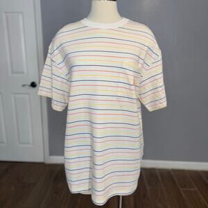 Teddy Fresh Jill & Will in the Neon Striped Tee, L